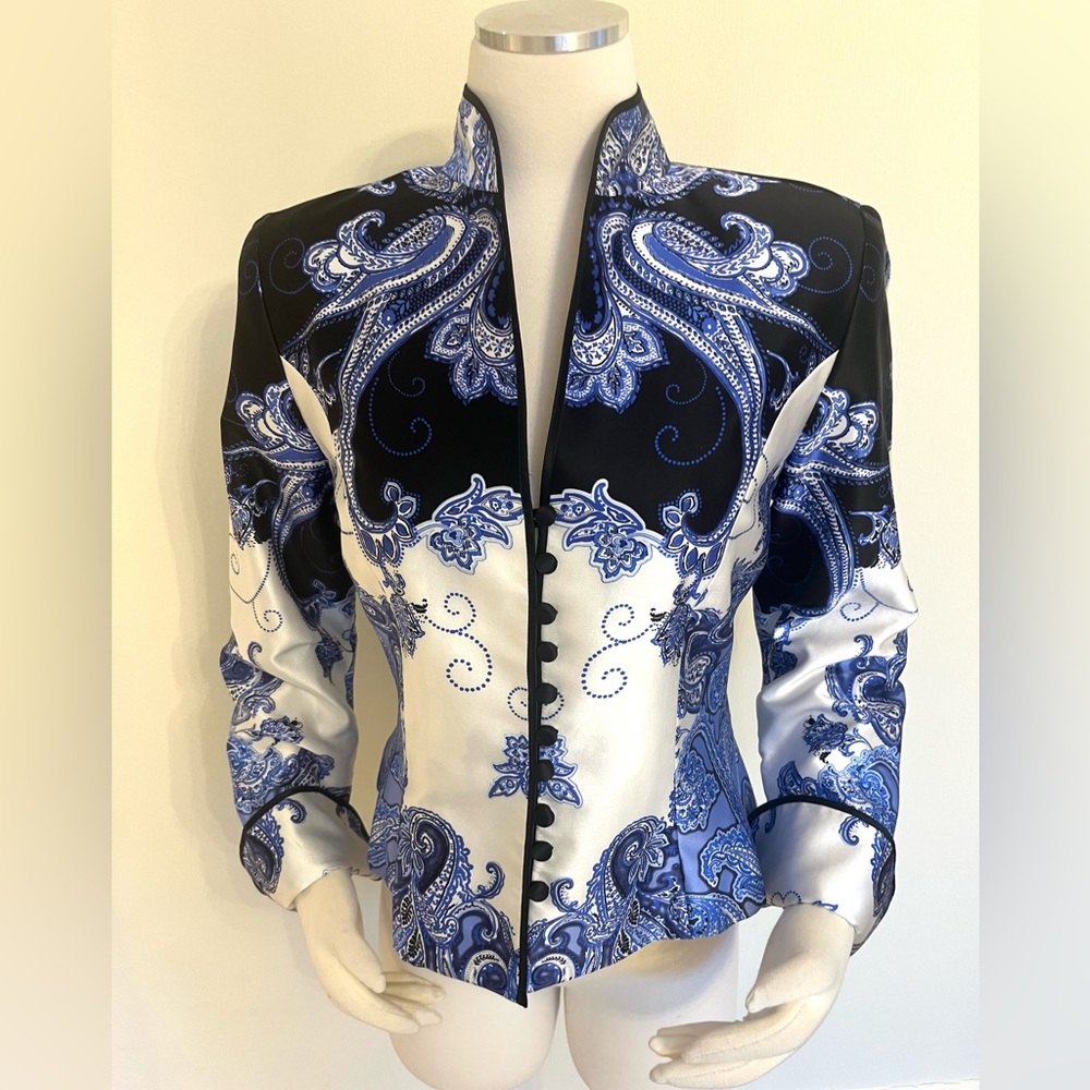 JS Collections silk jacket